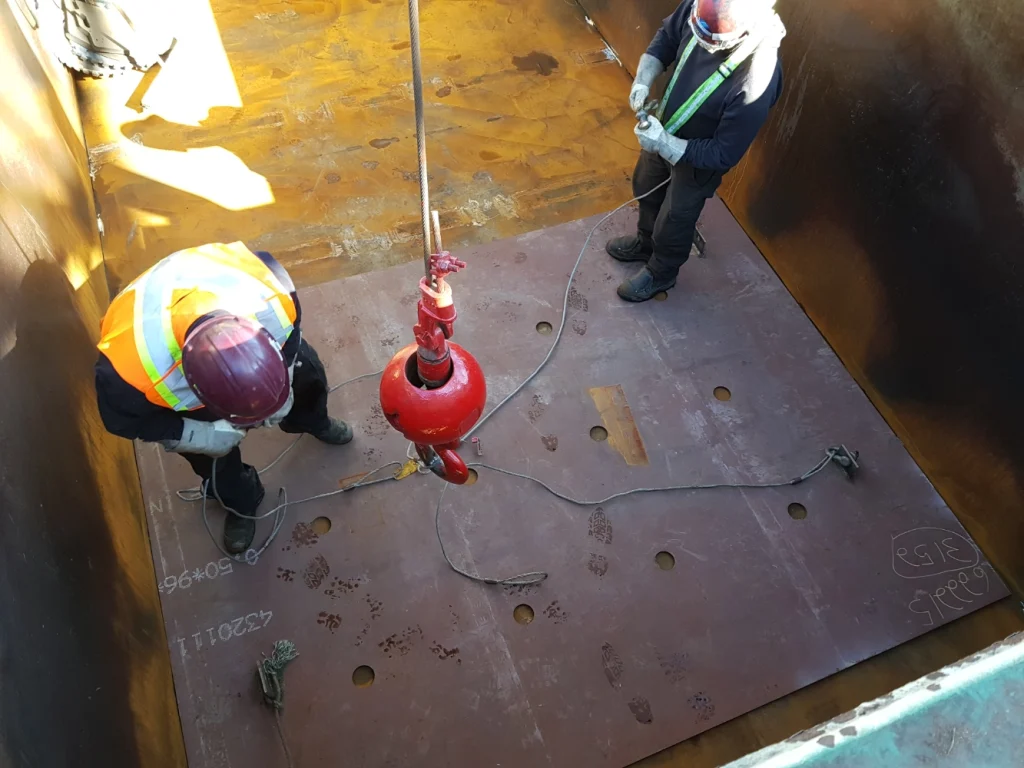 Fabrication trémie de réception