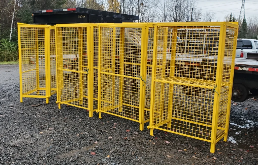 Cage pour réservoir de gaz