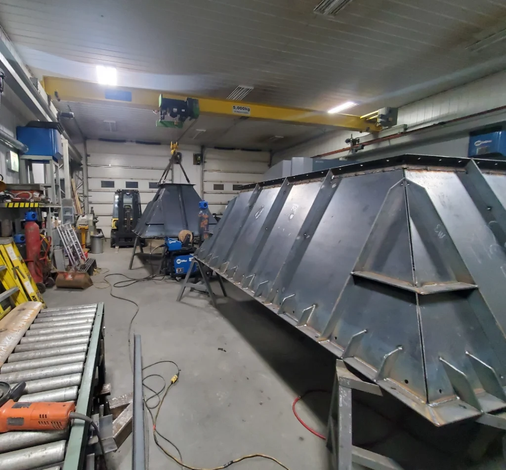Trémie de réception 40 tonnes